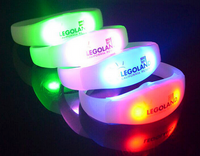 Pulseras LED personalizadas para evento musical en Legoland Pulseras LED personalizadas para evento musical en Legoland