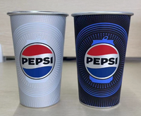 Vasos de aluminio que cambian de color para Pepsi Vasos de aluminio que cambian de color para Pepsi